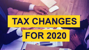 kienitz tax law 2020 tax changes