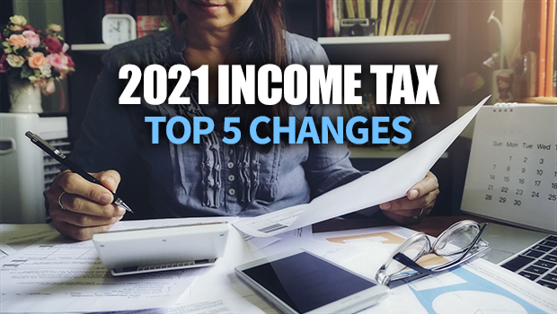 kienitz 2021 top 5 tax changes