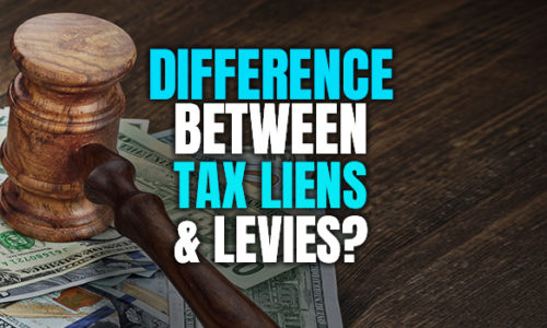 kienitz diiference between tax lien and levy