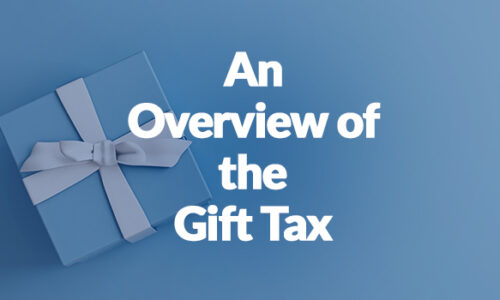 an overview of the gift tax